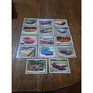 Vintage Lot of 14 1992 Collect A Card Musclecars Trading Cards PLYMOUTH LOT